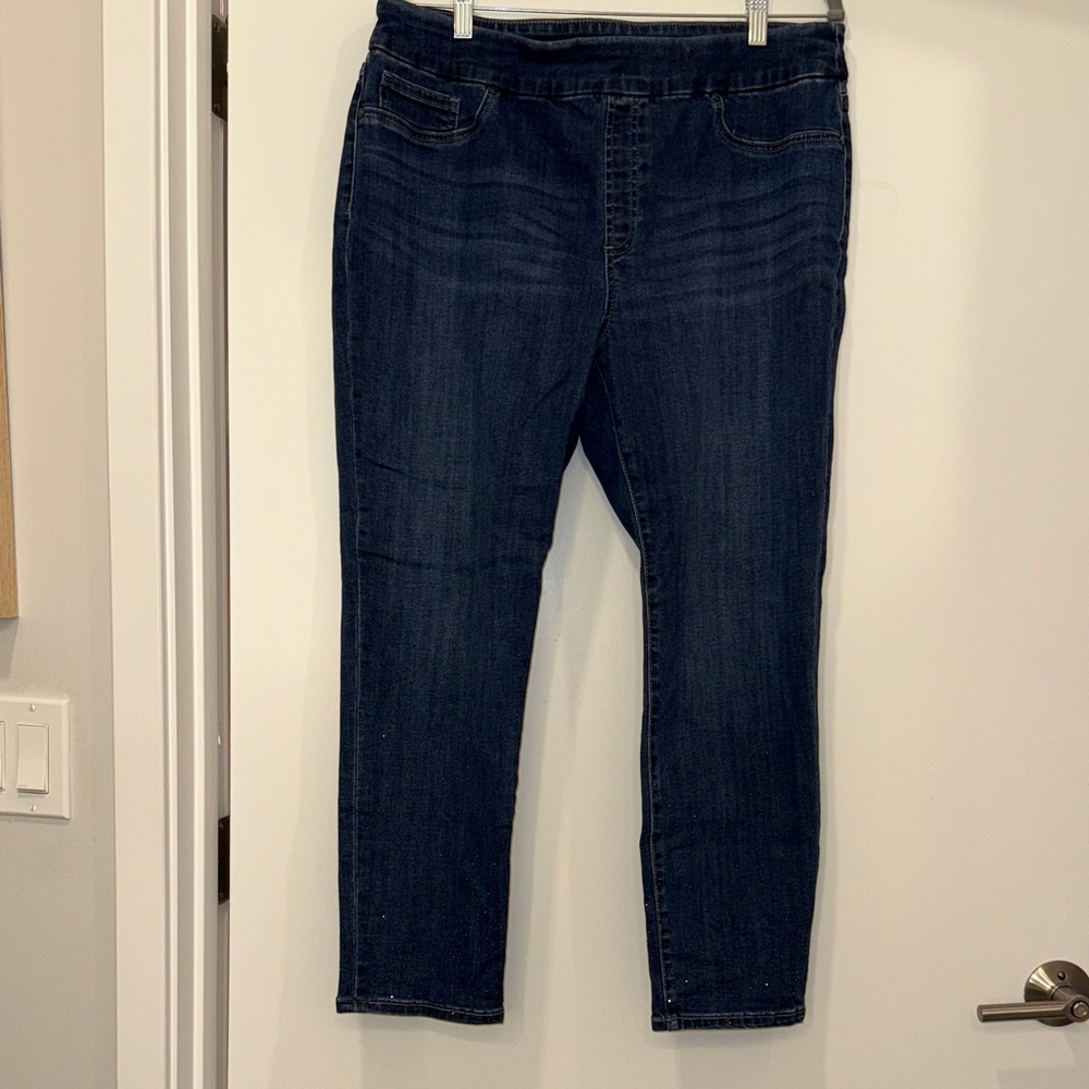 Sparkle Studded Dark Jegging